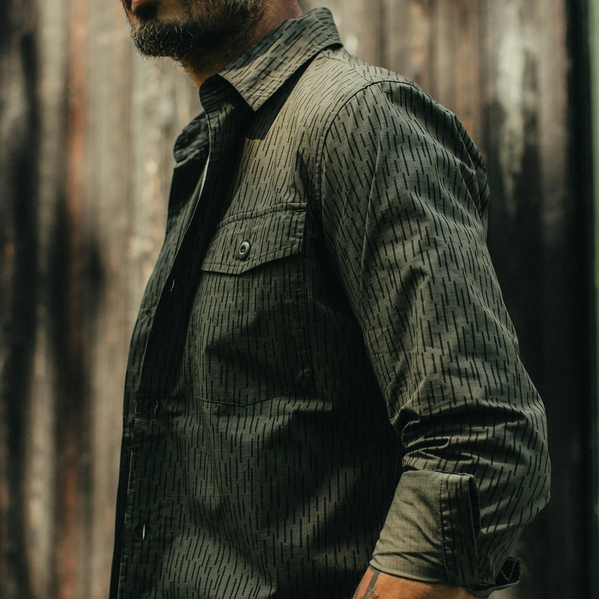 The Point Shirt in Rain Drop Camo