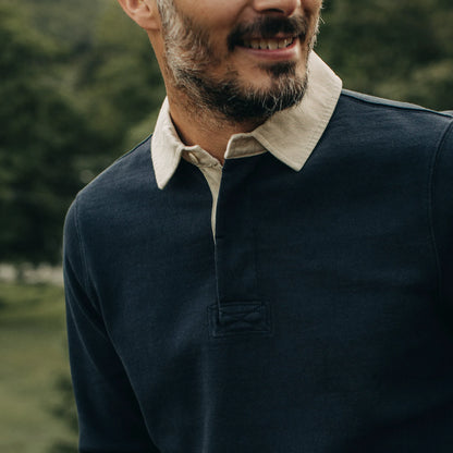 The Rugby Shirt in Dark Navy