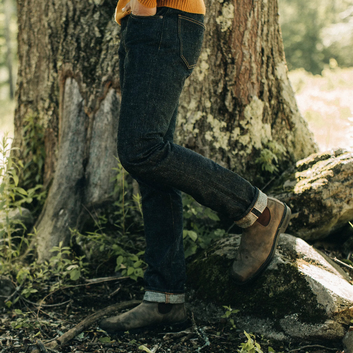 The Slim Jean in Umeda Selvage