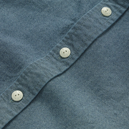 The Utility Shirt in Rinsed Selvage Chambray