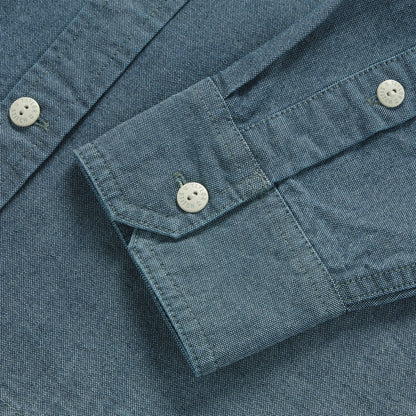 The Utility Shirt in Rinsed Selvage Chambray