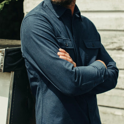 The Yosemite Shirt in Prussian Blue