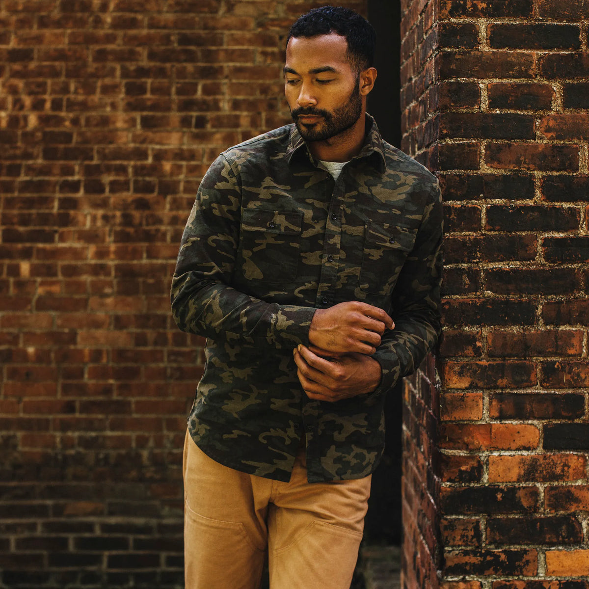 The Yosemite Shirt in Trail Camo