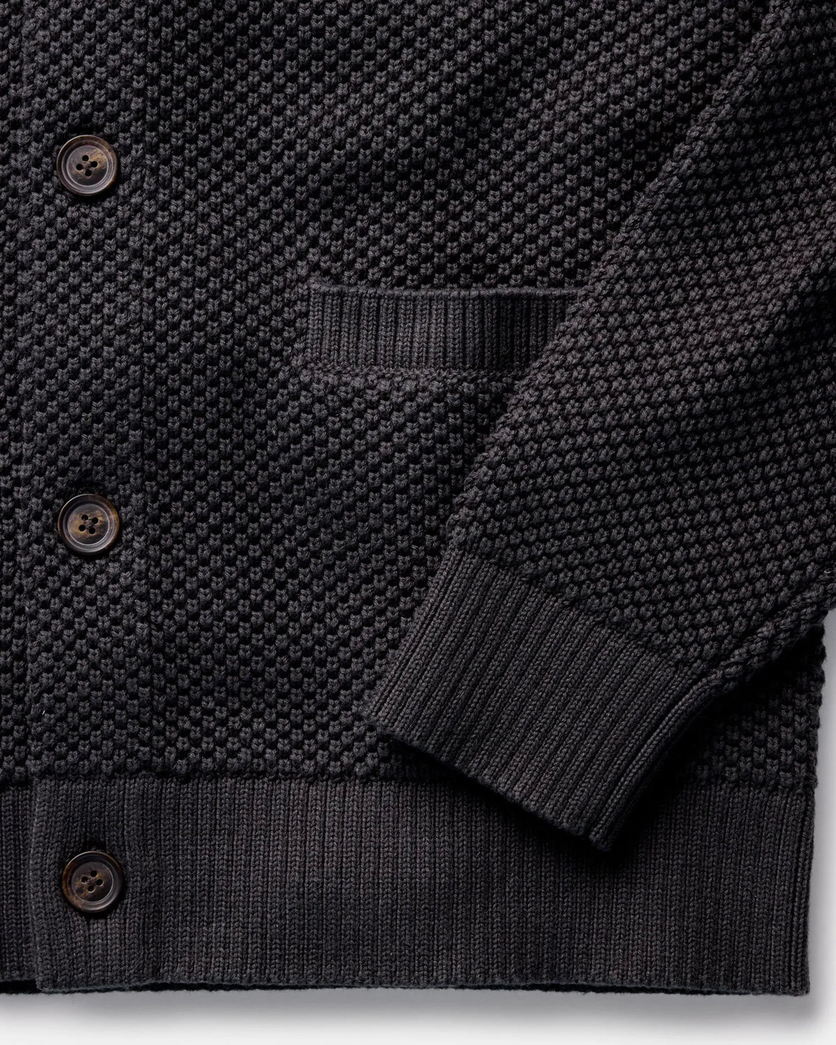 The Crawford Sweater in Charcoal