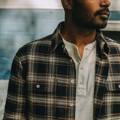 The Ledge Shirt in Admiral Plaid