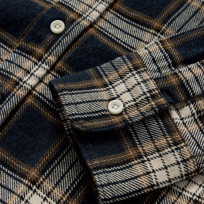 The Ledge Shirt in Admiral Plaid