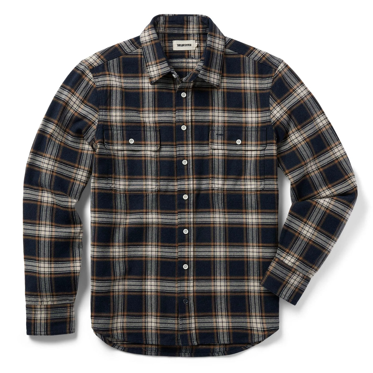 The Ledge Shirt in Admiral Plaid