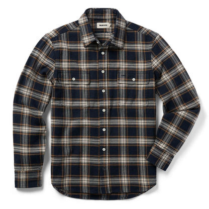 The Ledge Shirt in Admiral Plaid