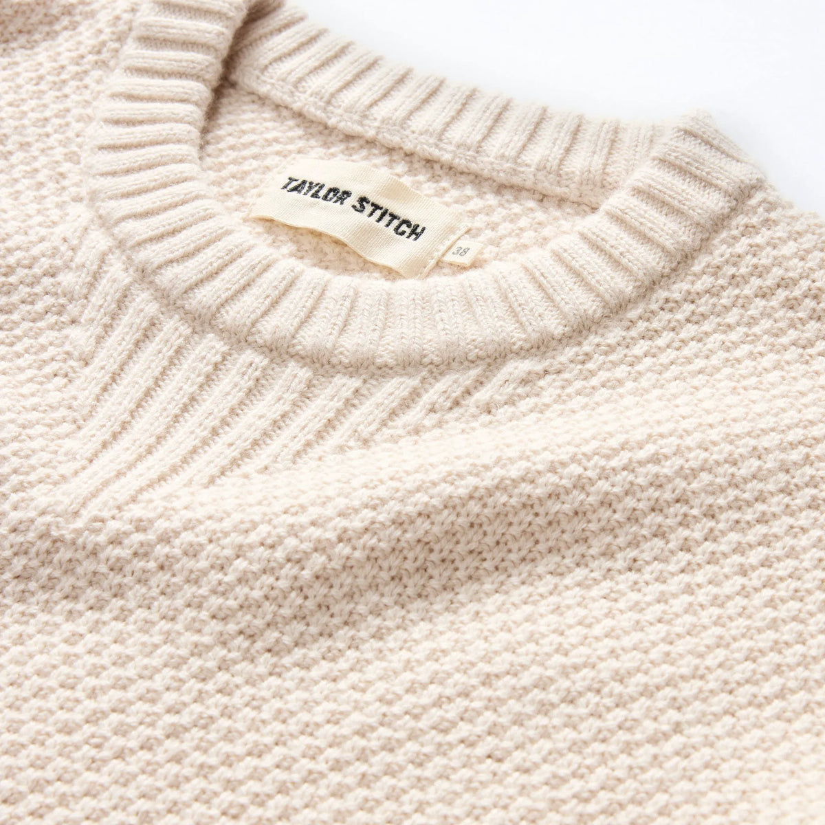 The Russell Sweater in Heather Oat