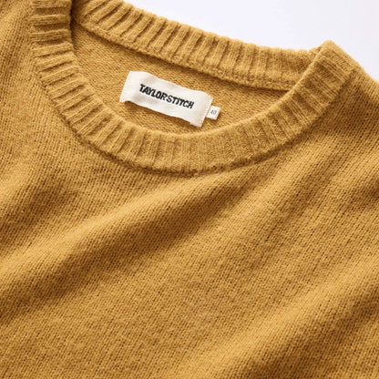 The Lodge Sweater in Gold