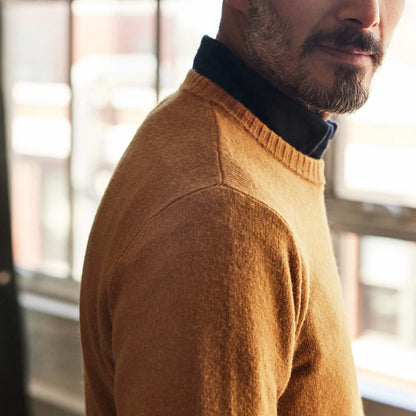 The Lodge Sweater in Gold