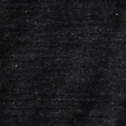 The Merino Polo in Heather Black