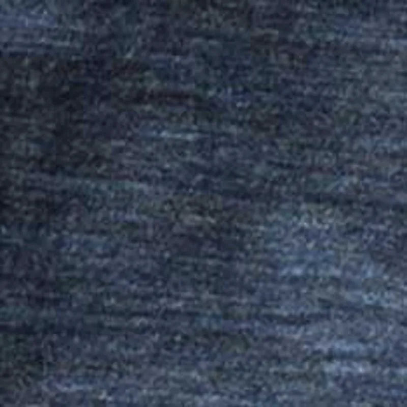 The Merino Polo in Heather Navy