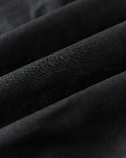 The Insulated Bomber Jacket in Coal Dry Wax