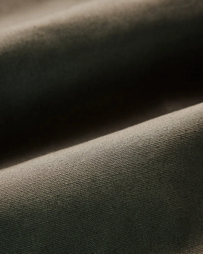 The Insulated Bomber Jacket in Fatigue Olive Dry Wax