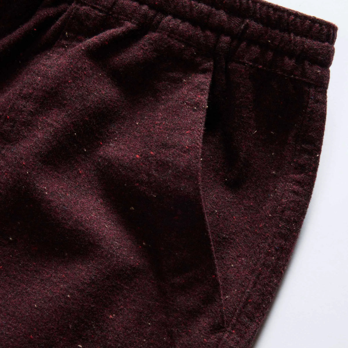 The Breakwater Pant in Nutmeg Donegal
