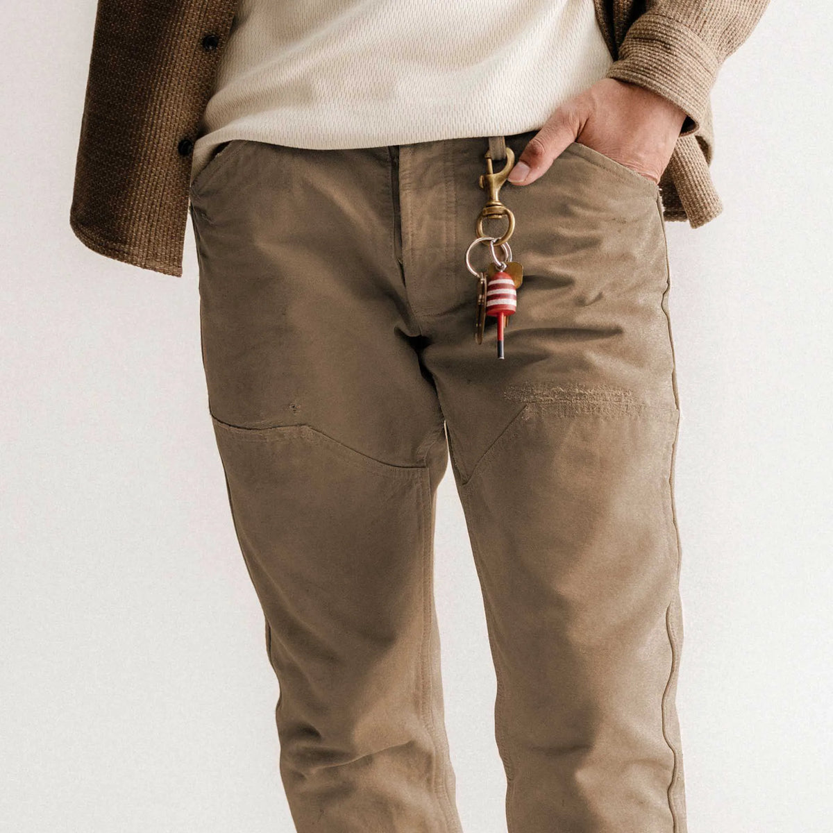The Good Acre Chore Pant in Tan Canvas