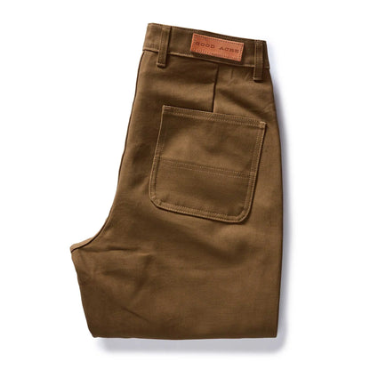 The Good Acre Chore Pant in Tan Canvas