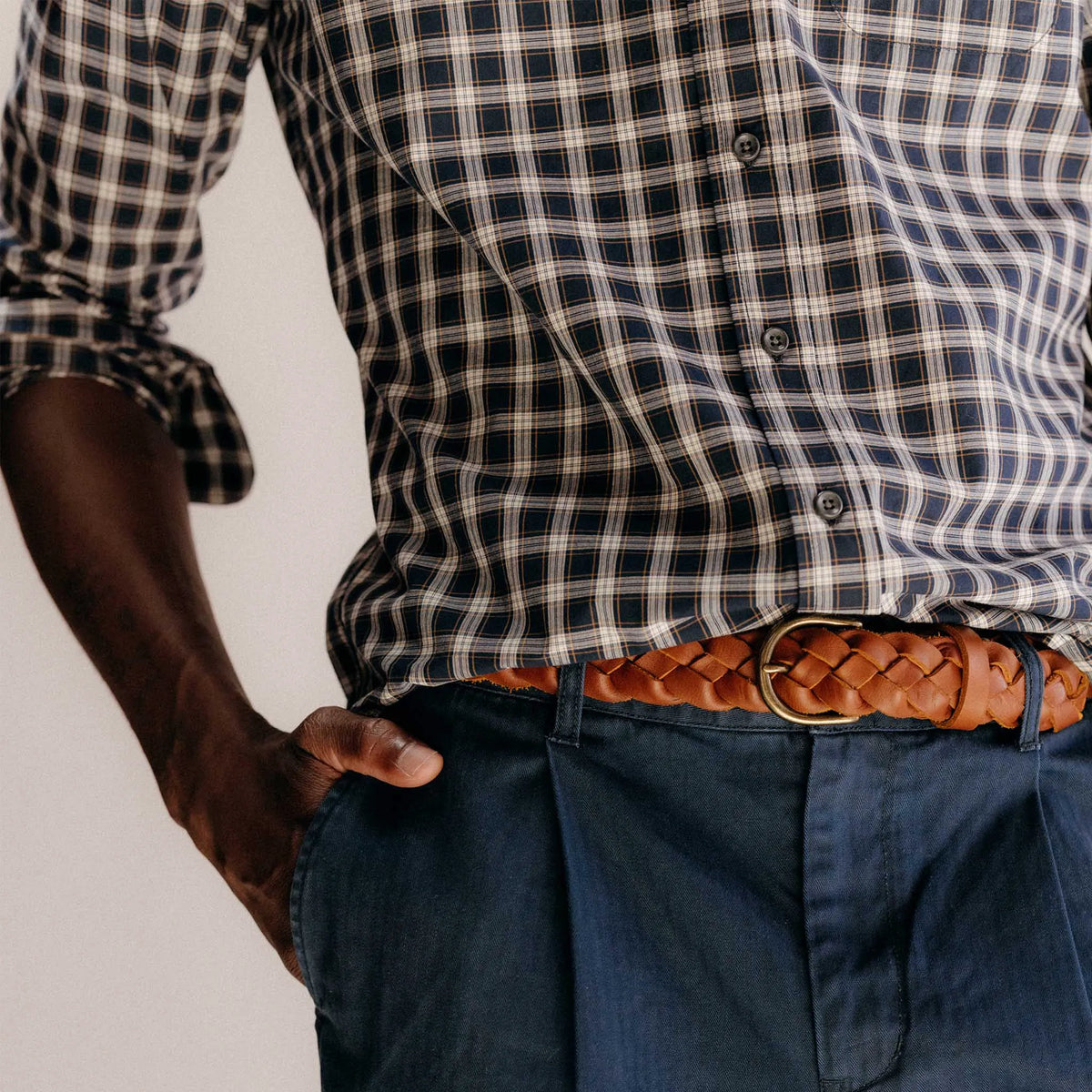The Jack in Deep Blue Plaid