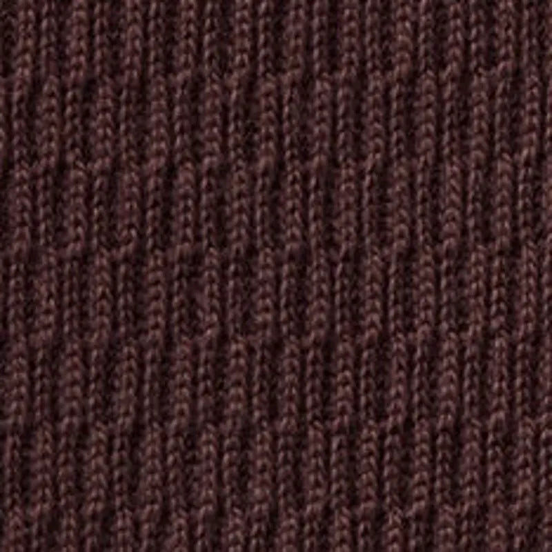 The Organic Cotton Short Sleeve Crew in Burgundy Waffle