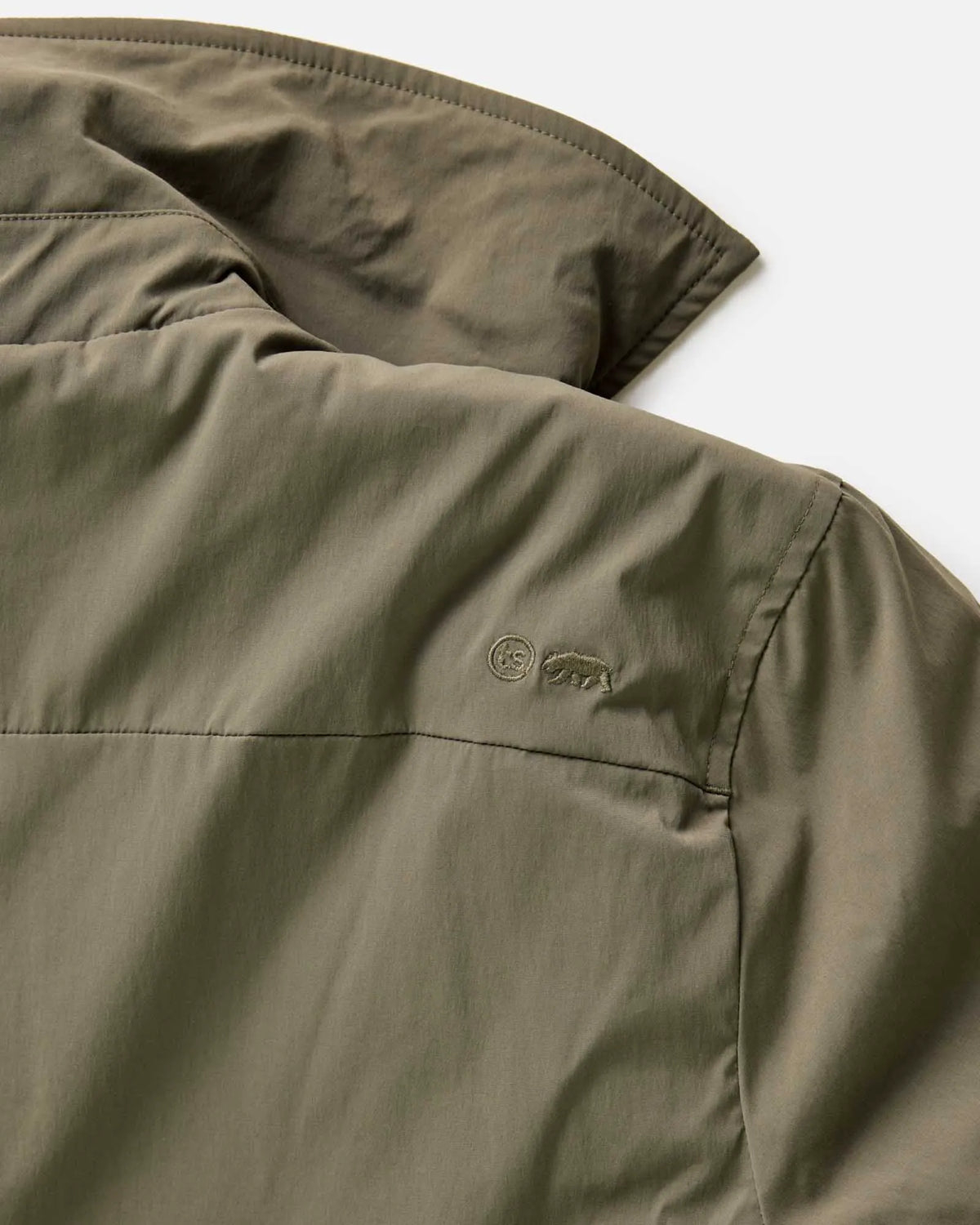 The Ridgeline Overshirt in Fatigue Olive