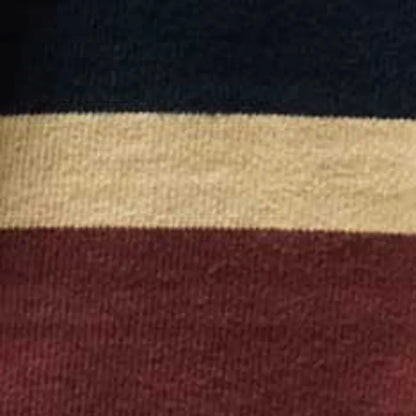 The Rugby Shirt in Dried Cherry Stripe