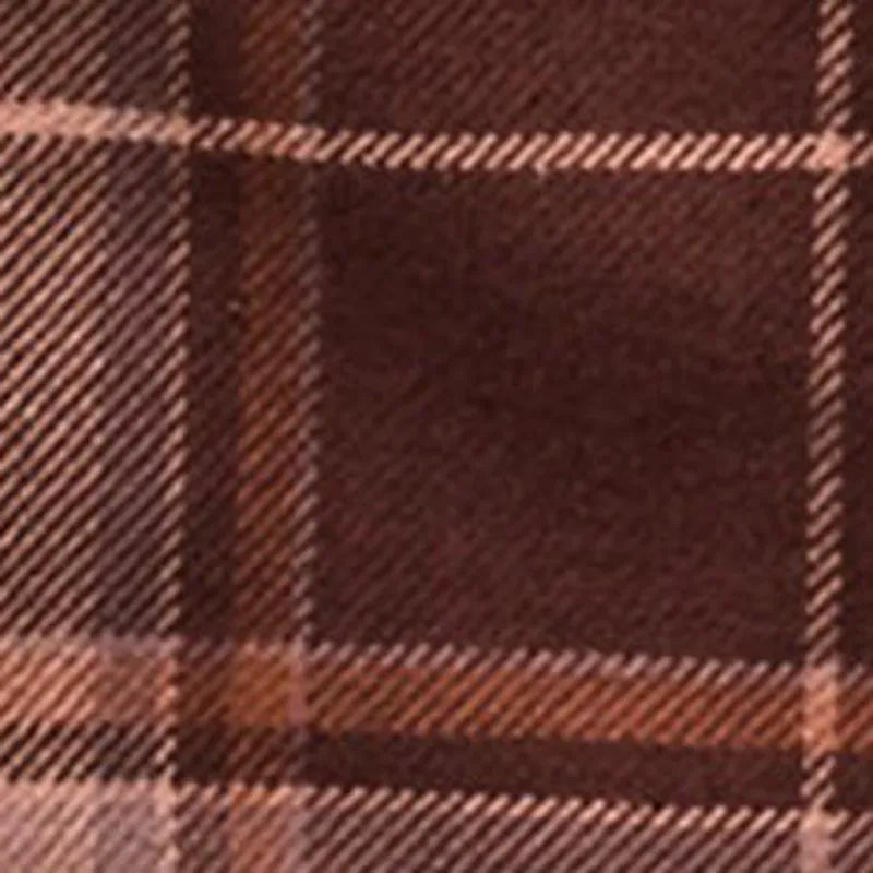 The Ledge Shirt in Chestnut Plaid