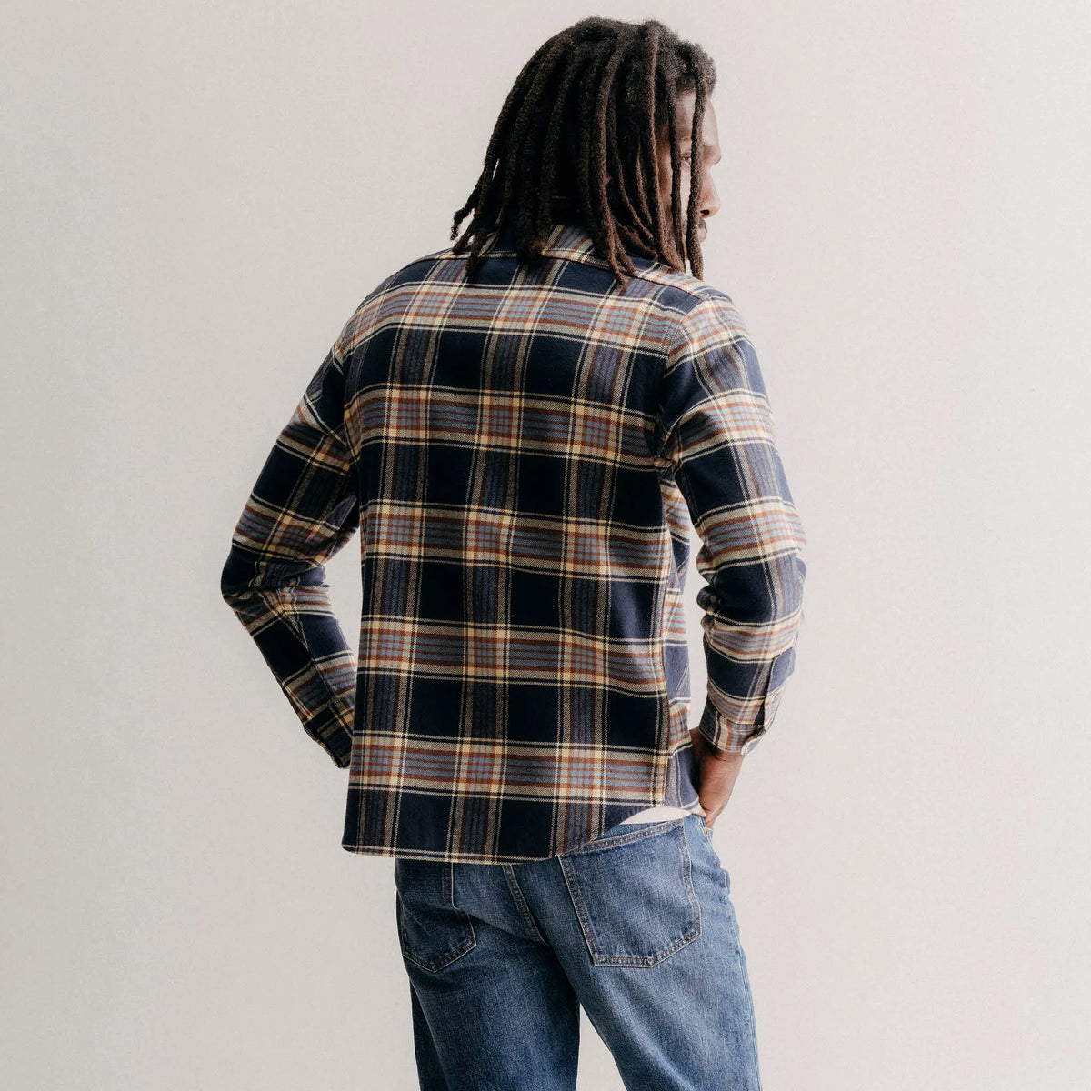 The Ledge Shirt in River Plaid