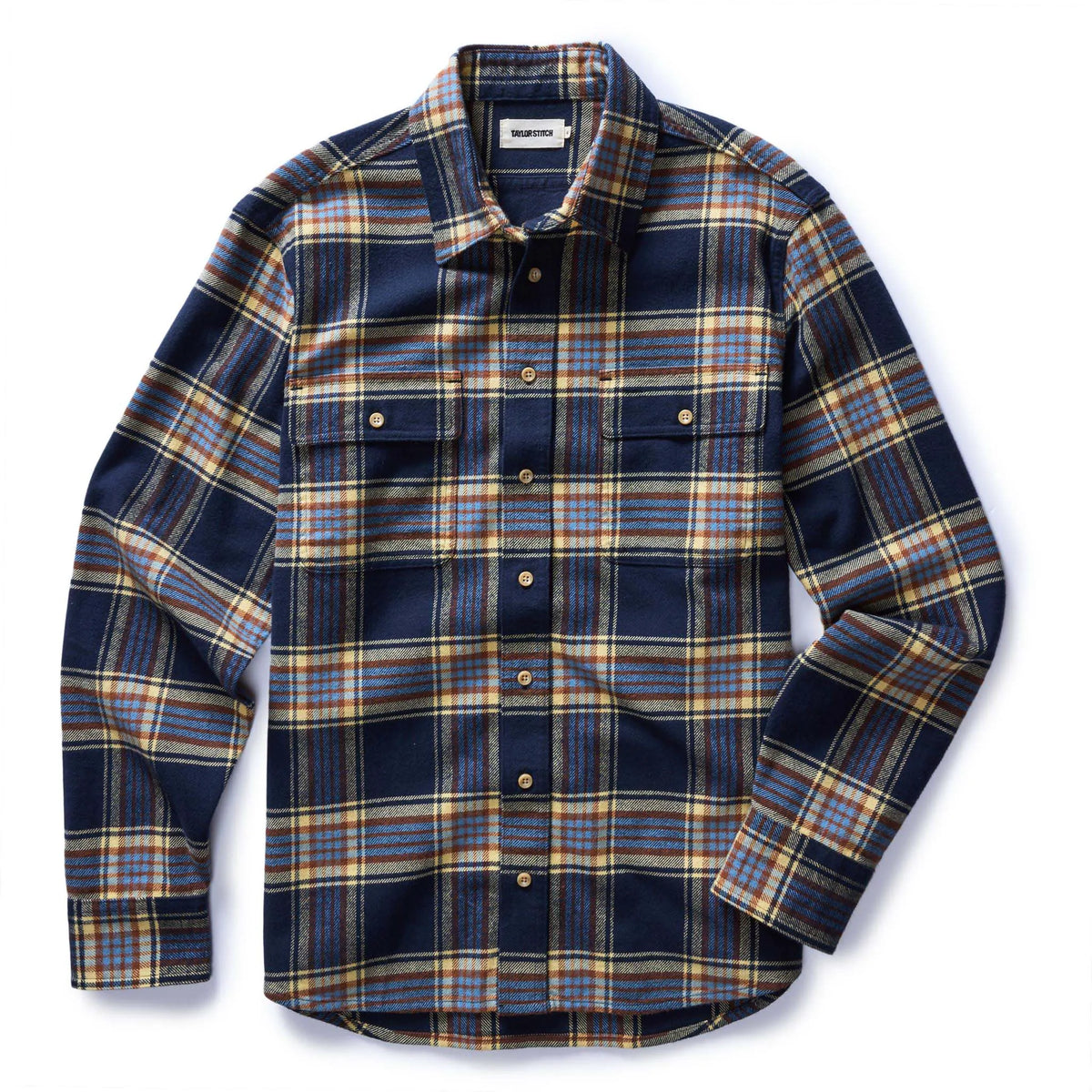 The Ledge Shirt in River Plaid