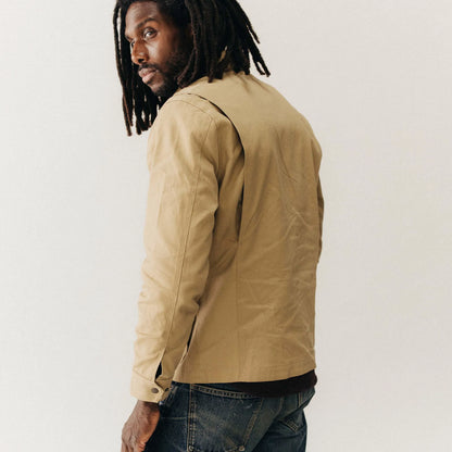 The Pathfinder Jacket in Khaki Dry Wax