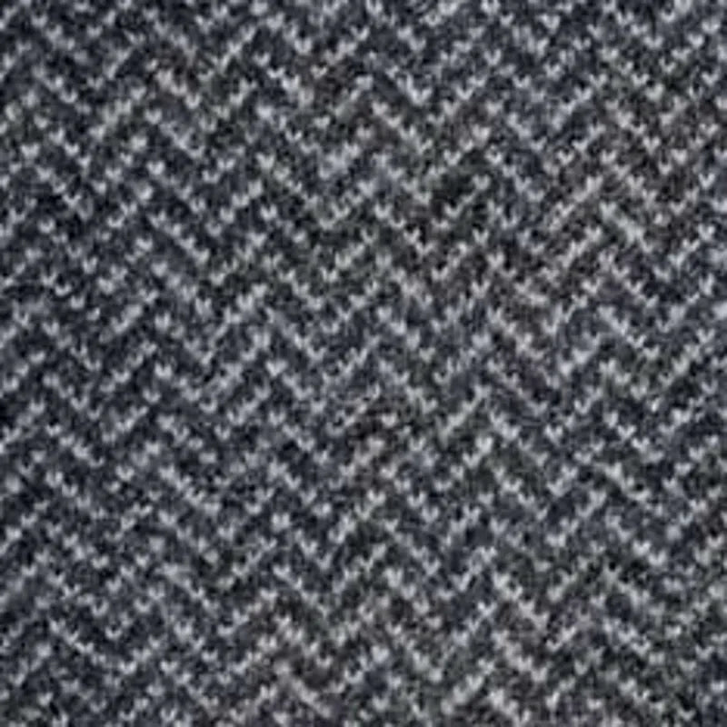 The Eddy Cardigan in Heather Charcoal Herringbone
