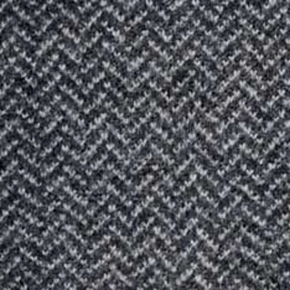 The Eddy Cardigan in Heather Charcoal Herringbone
