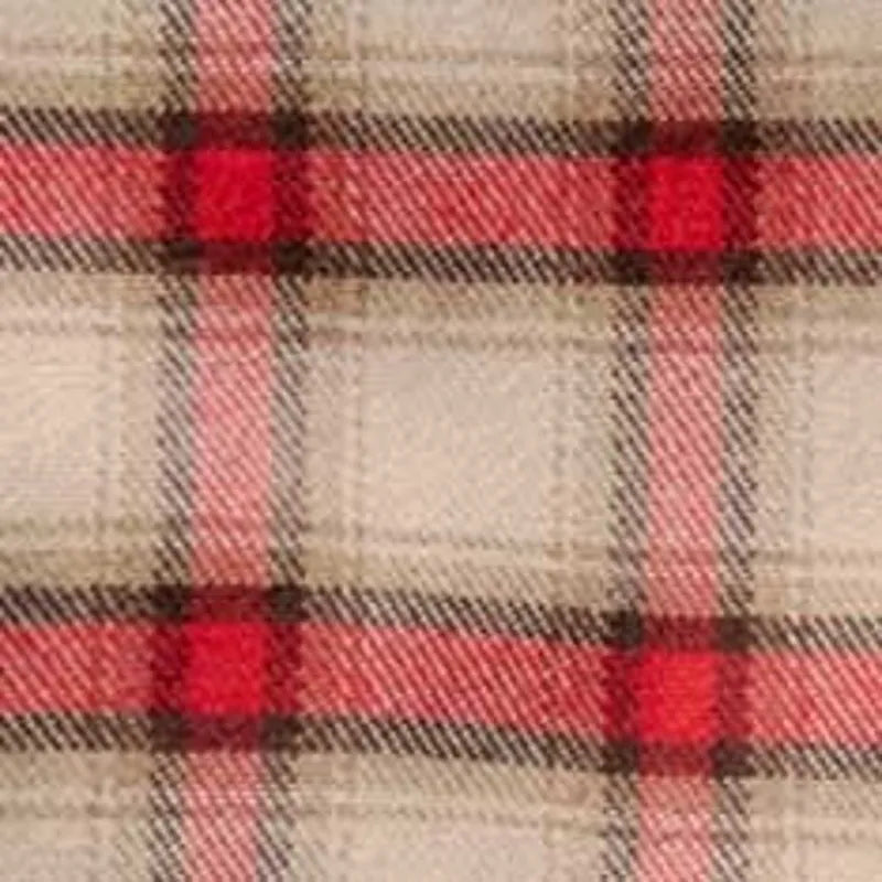 The Jack in Cardinal Plaid Flannel