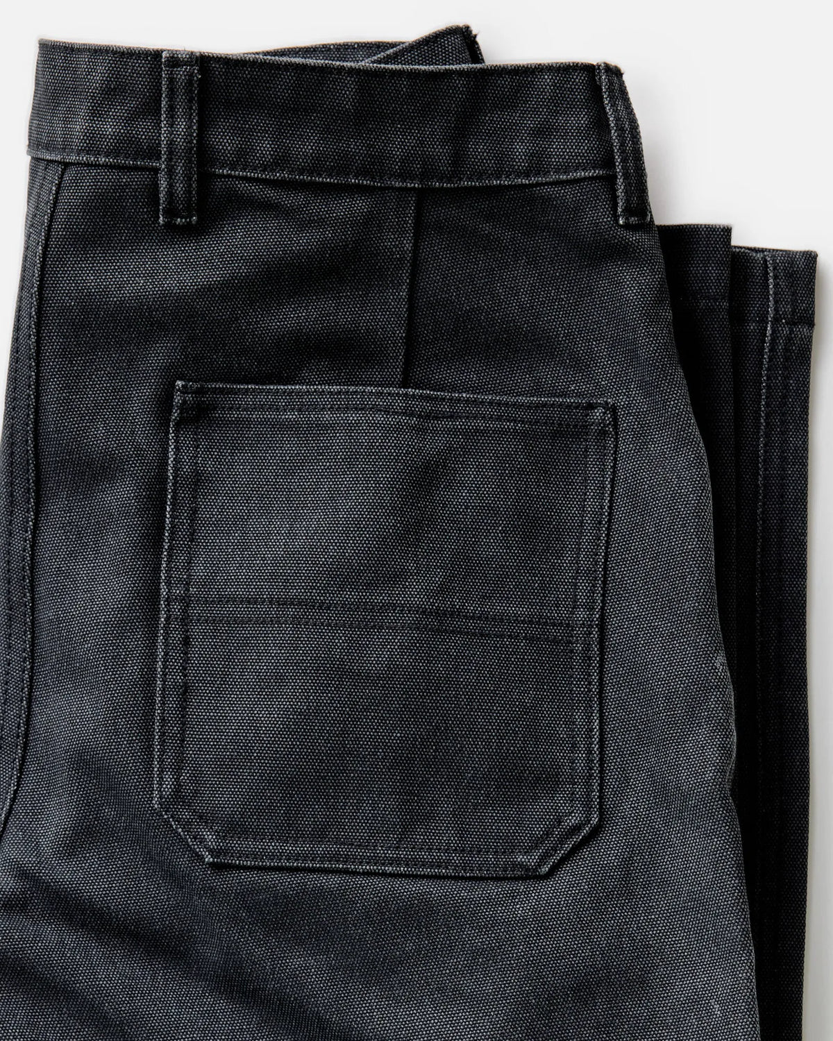 The Chore Pant in Coal Chipped Canvas