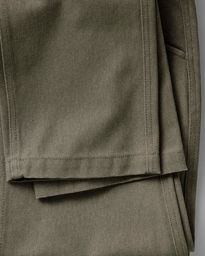 The Chore Pant in Stone Chipped Canvas