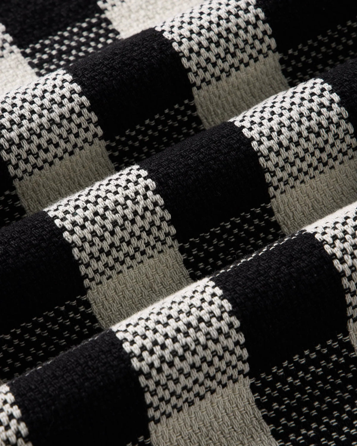 The Division Shirt in Black Indigo Check