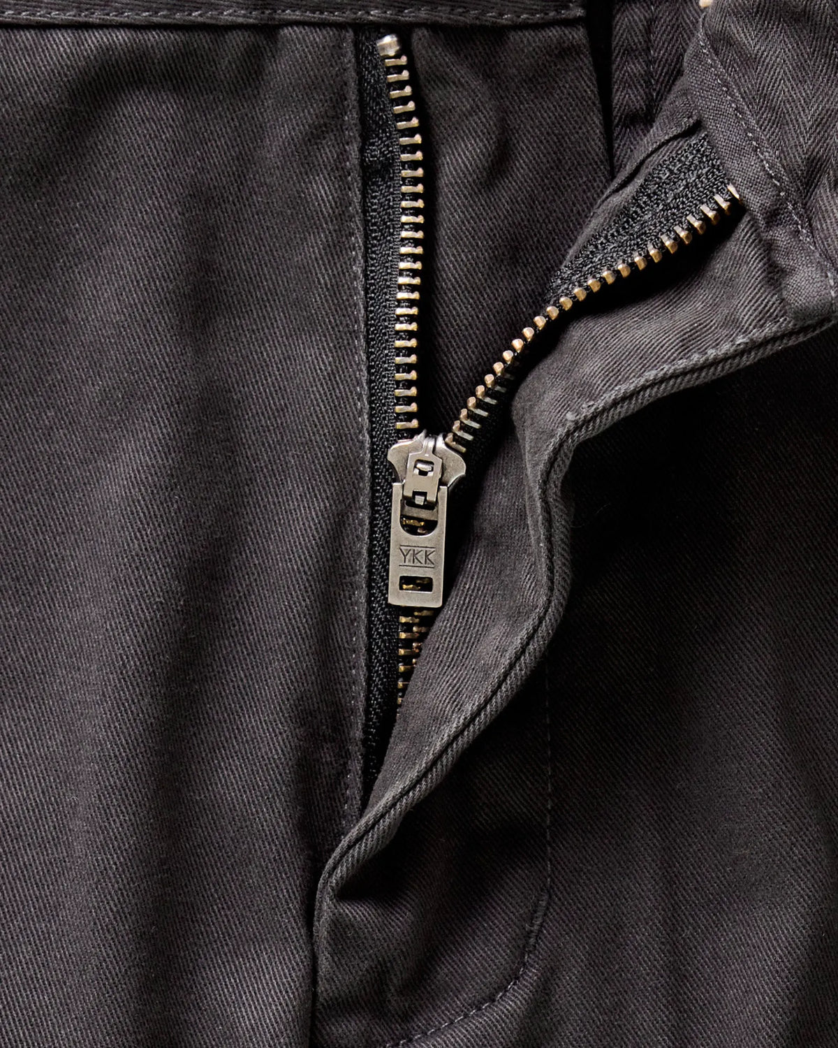 The Slim Foundation Pant in Organic Faded Black