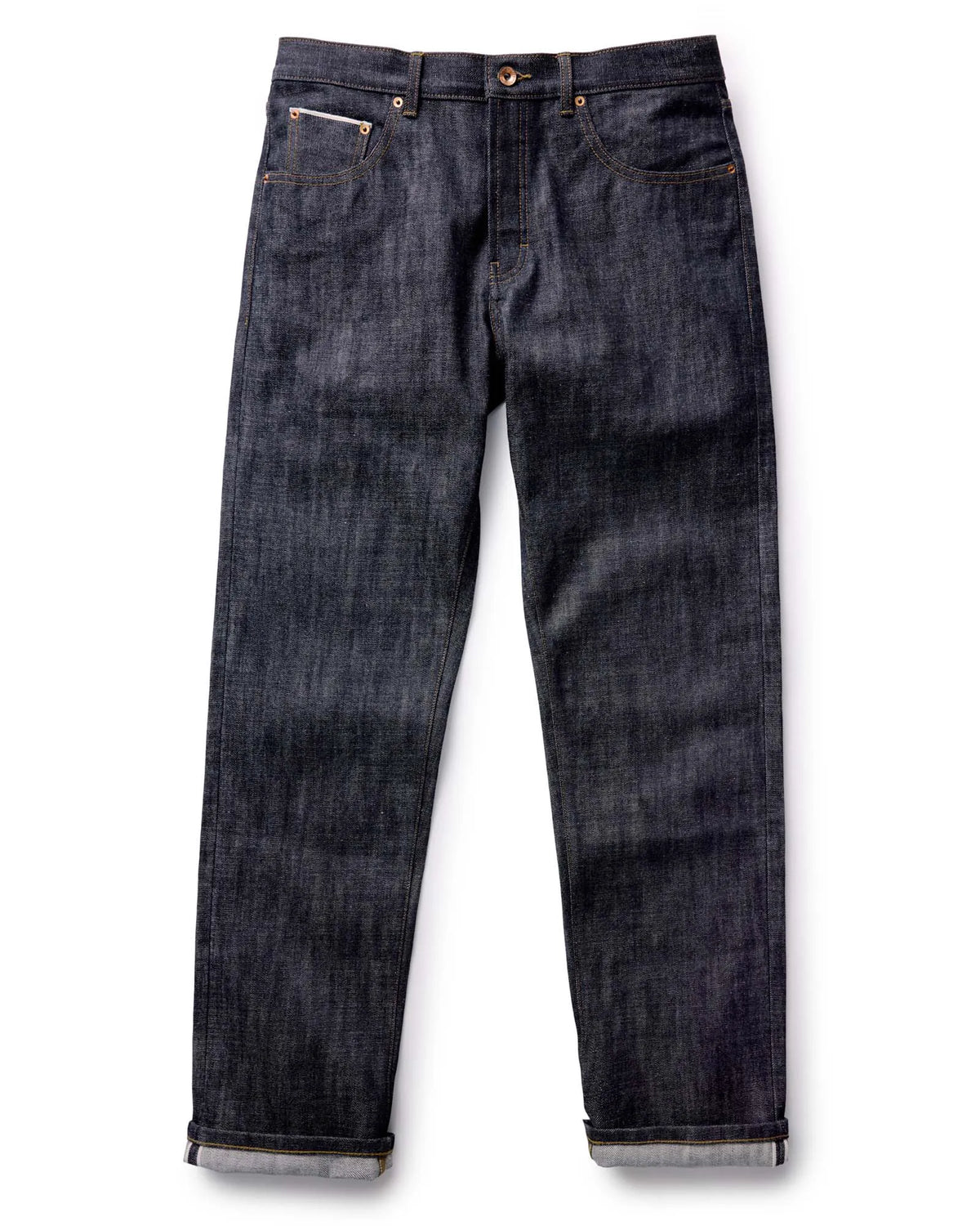 The Straight Jean in Rigid Organic Selvedge