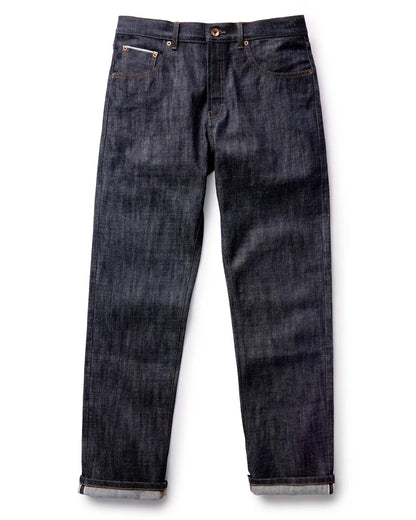 The Straight Jean in Rigid Organic Selvedge