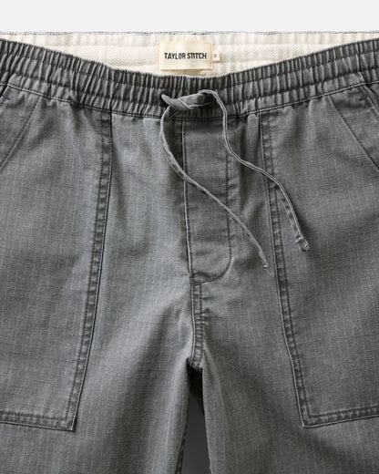 The Breakwater Pant in Dark Grey Ripstop