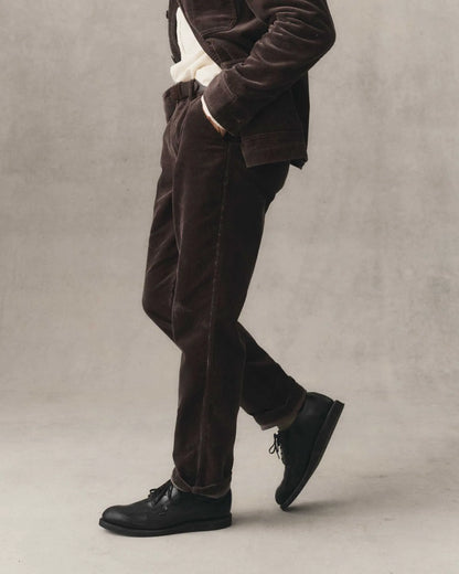 The Carnegie Pant in Soil Corduroy