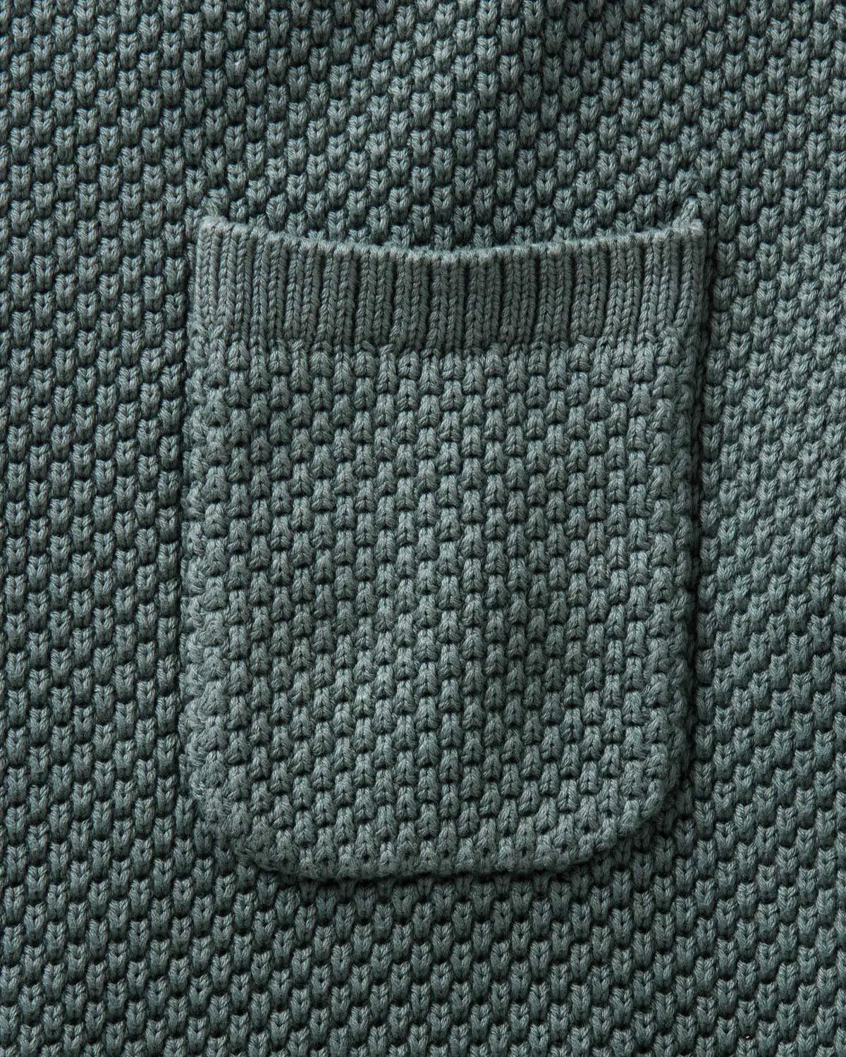 The Crawford Crew Sweater in Faded Spruce