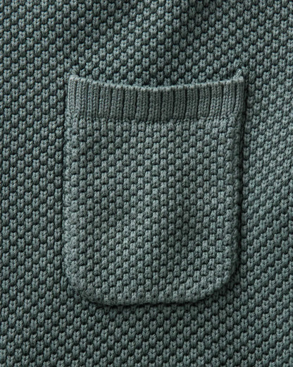 The Crawford Crew Sweater in Faded Spruce