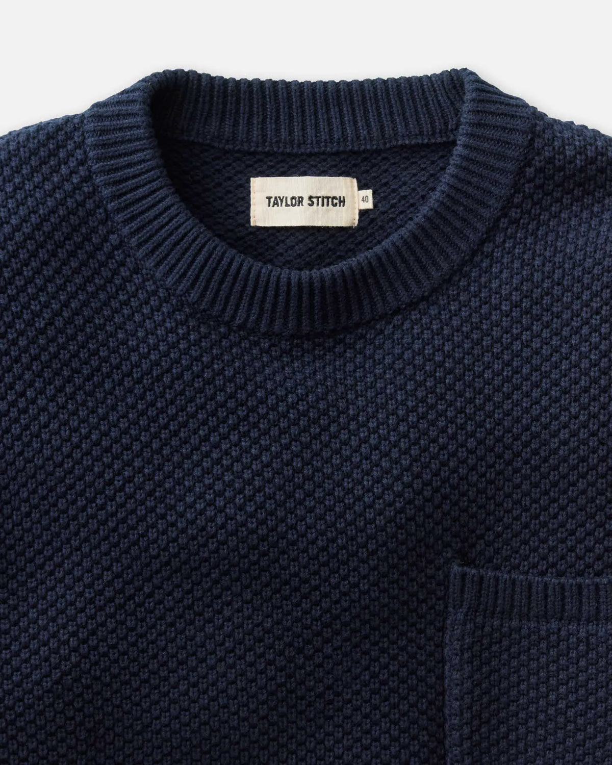 The Crawford Crew Sweater in Navy