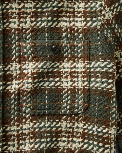 The Cutter Overshirt in Buzzard Check