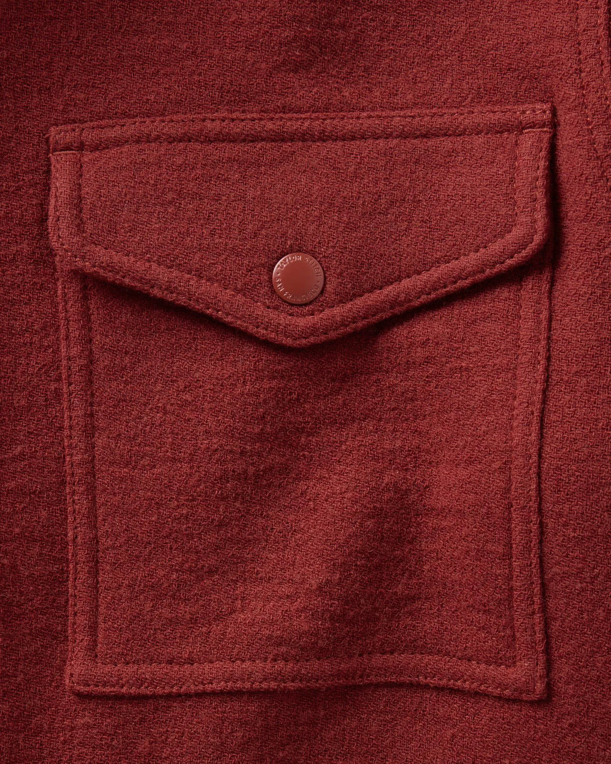 The Kenne Shirt Jacket in Canyon Cotton Wool Crepe