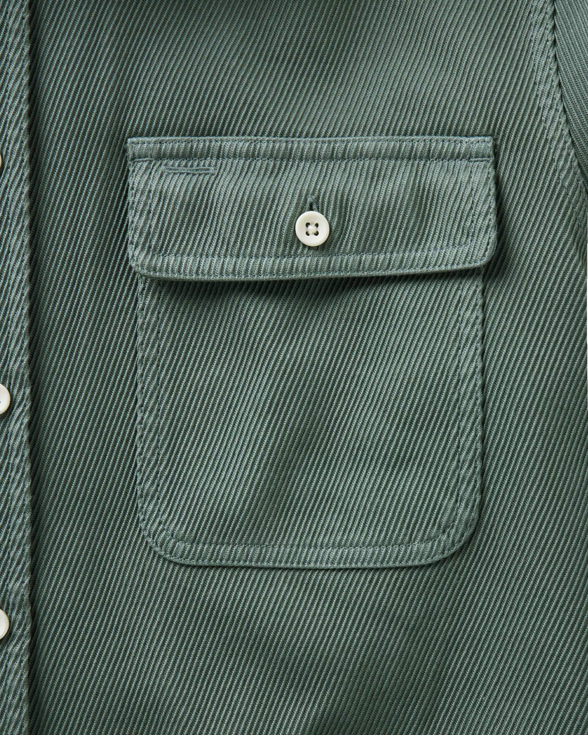 The Ledge Shirt in Deep Sea Twill