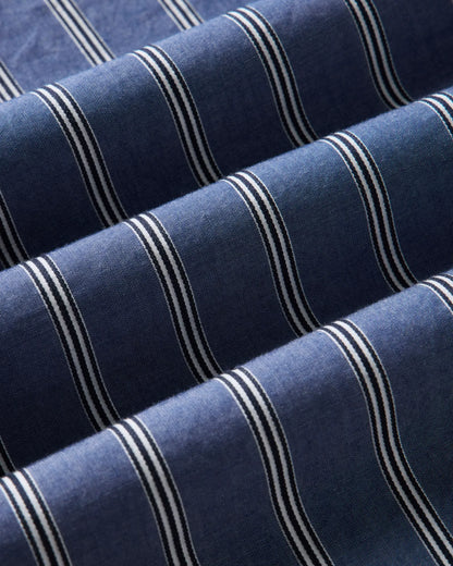 The Quincy Shirt in Bay Stripe