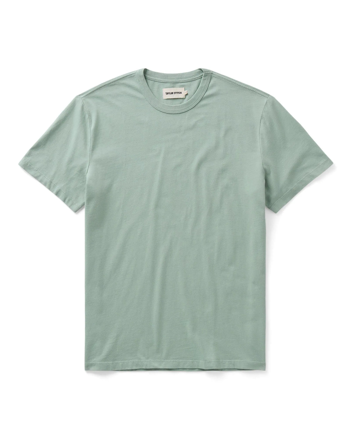 The Regenerative Cotton Tee in Faded Pine