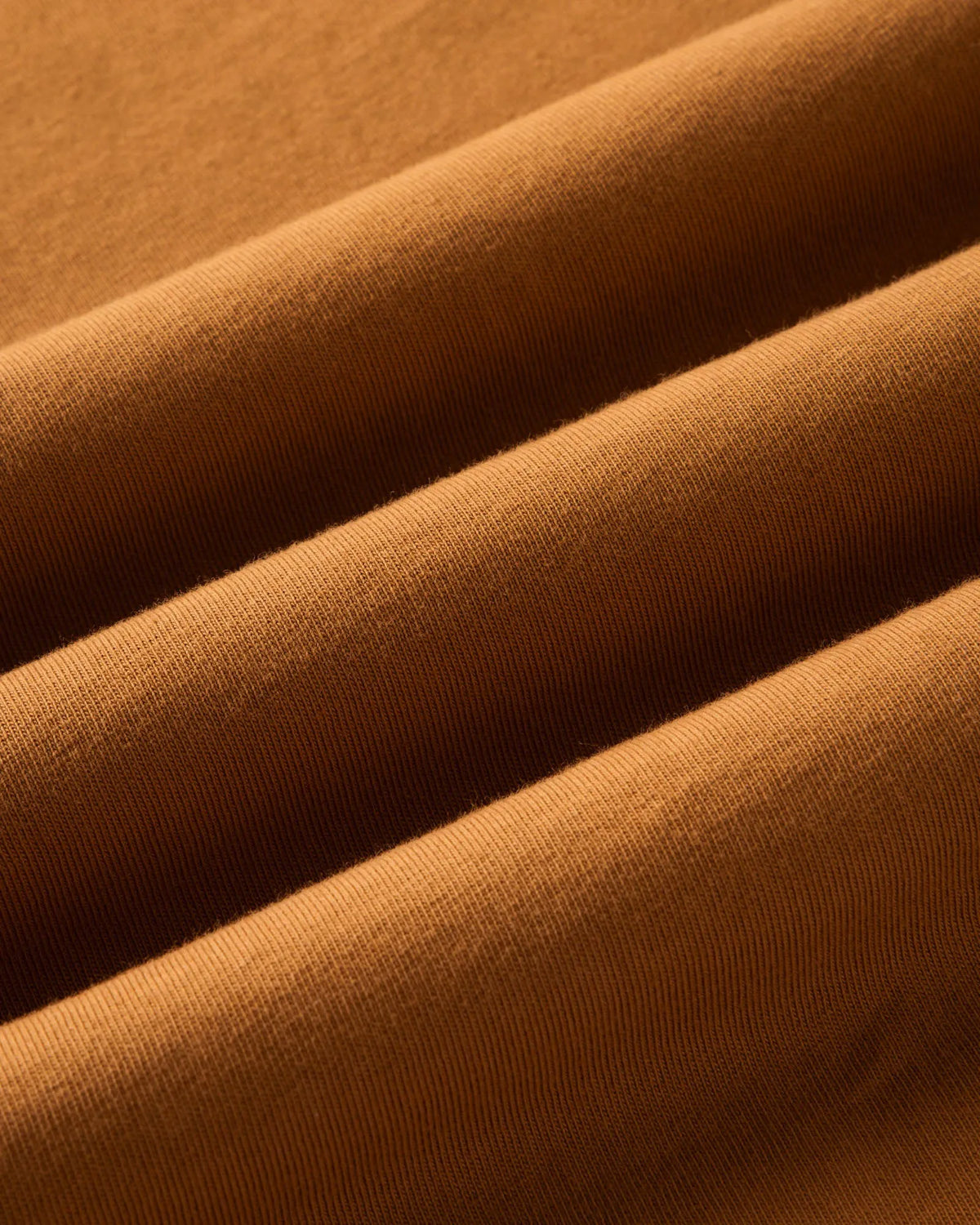 The Regenerative Cotton Tee in Saffron